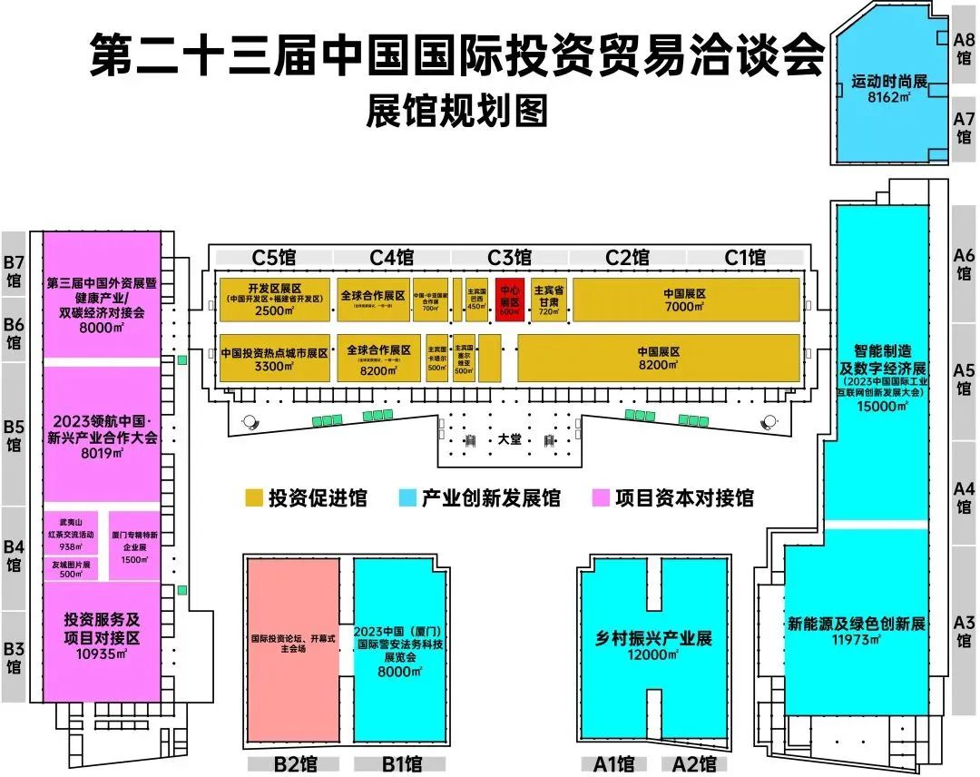 展会位置规划